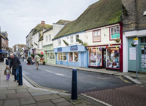 High Street Hythe, Kent, İngiltere — Stok fotoğraf