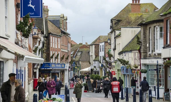 High Street a Hythe, Kent, Regno Unito — Foto Stock