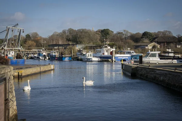 Lymington Harbour, Storbritannien — Stockfoto