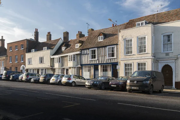 Edificios antiguos en Faversham, Kent, Reino Unido — Foto de Stock