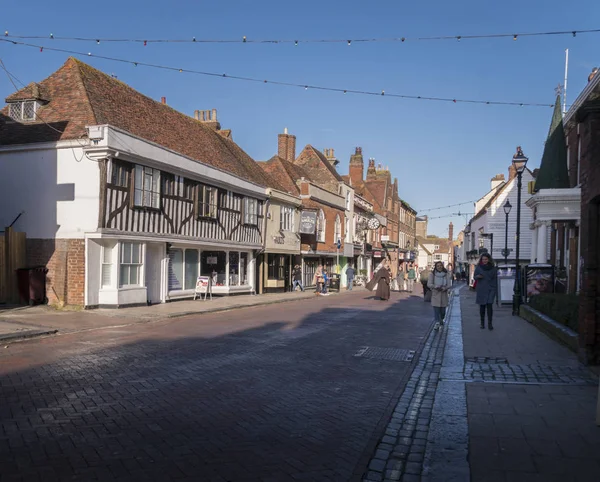 Antigua ciudad de mercado de Faversham, Kent, Reino Unido — Foto de Stock