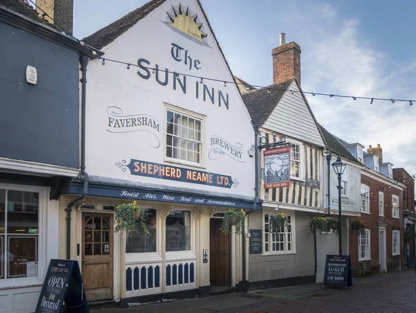 The Sun Inn Public House, Faversham, Kent, Royaume-Uni — Photo