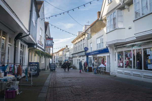 West Street, Faversham, Kent, Uk — Stock fotografie