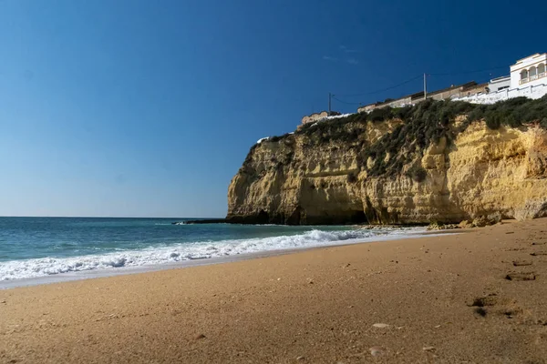 The Beach at Carvoeiro — Stockfoto