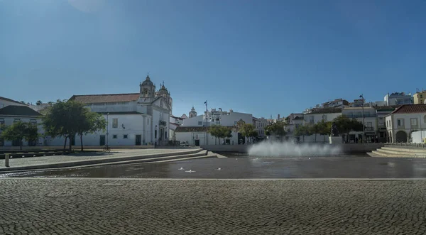Iglesia Santa María Ciudad Lagos Algarve Portugal — Foto de Stock
