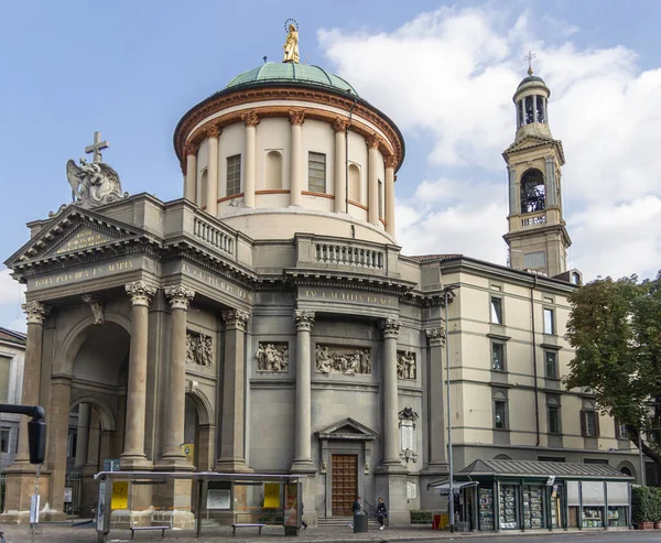 Kostel Santa Maria Městě Bergamo Itálie Evropa — Stock fotografie