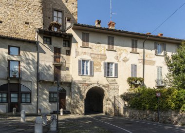 Eski Bergamo şehrinin mimarisi, İtalya, Avrupa
