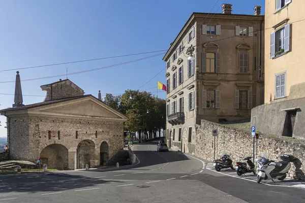 Porta San Giacomo Gate Old City Bergamo Italy Europe — Stock fotografie