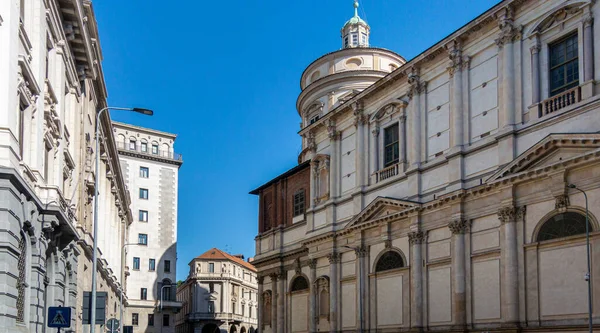 Ókori Építészet Milánó Városában Olaszországban — Stock Fotó