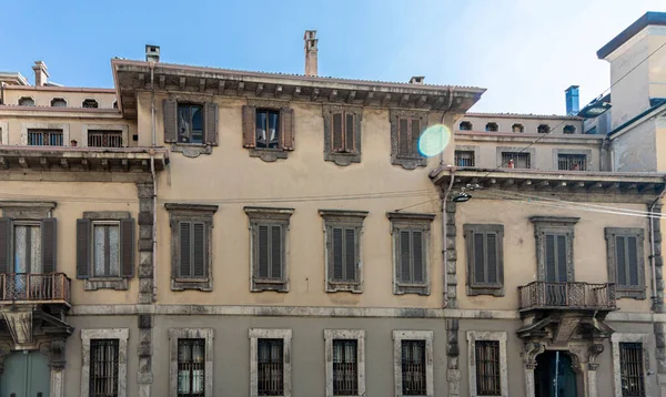 Αρχαία Αρχιτεκτονική Στην Πόλη Του Μιλάνου Ιταλία — Φωτογραφία Αρχείου