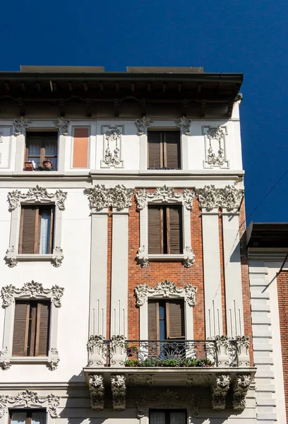 Древняя Архитектура Милана Италия — стоковое фото