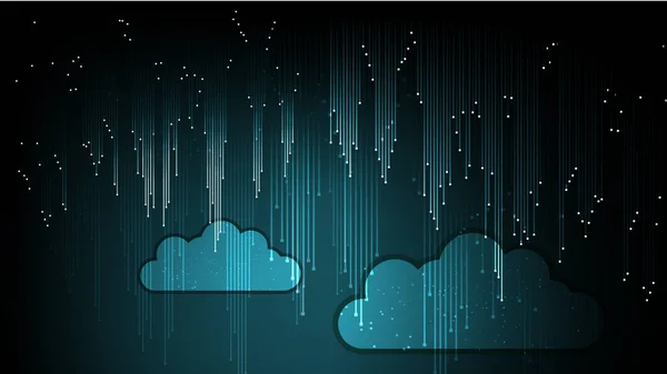 Abstrakcyjna chmura technologia tła w sieci Internet. — Zdjęcie stockowe