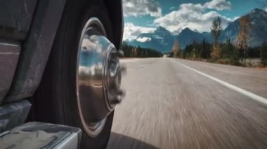 4k 60fps düşük açılı sürüş rv