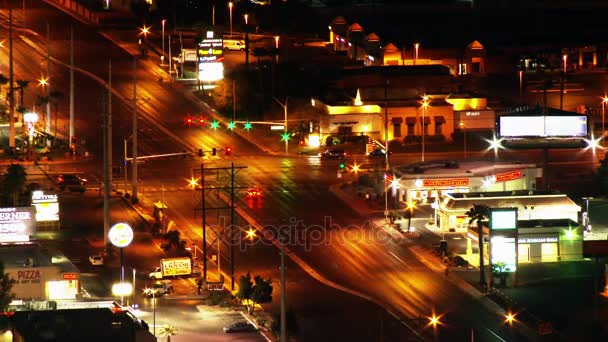 Movimentado tráfego da cidade parar timelapse — Vídeo de Stock