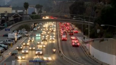 trafik araba ışıkları akşam