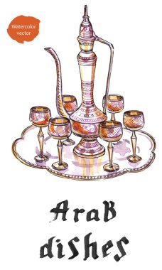 Gümüş Arap yemekleri