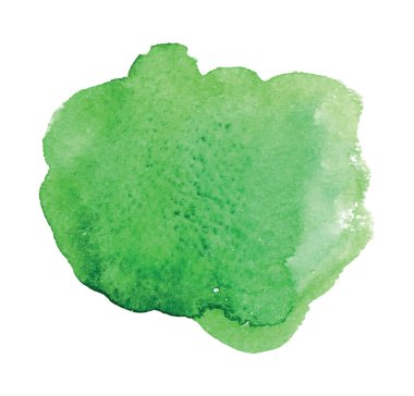 Sulu Boya tasarım yeşil daire