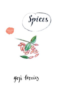 Sulu boya taze goji meyveleri yaprakları ile yığını