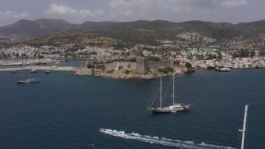 Akdeniz 'in en üst manzarası, Bodrum, Türkiye