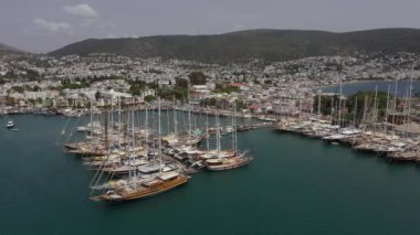 Akdeniz 'in en üst manzarası, Bodrum, Türkiye