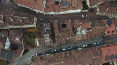 İHA saldırısı, İsviçre 'deki eski şehrin en iyi manzarası.