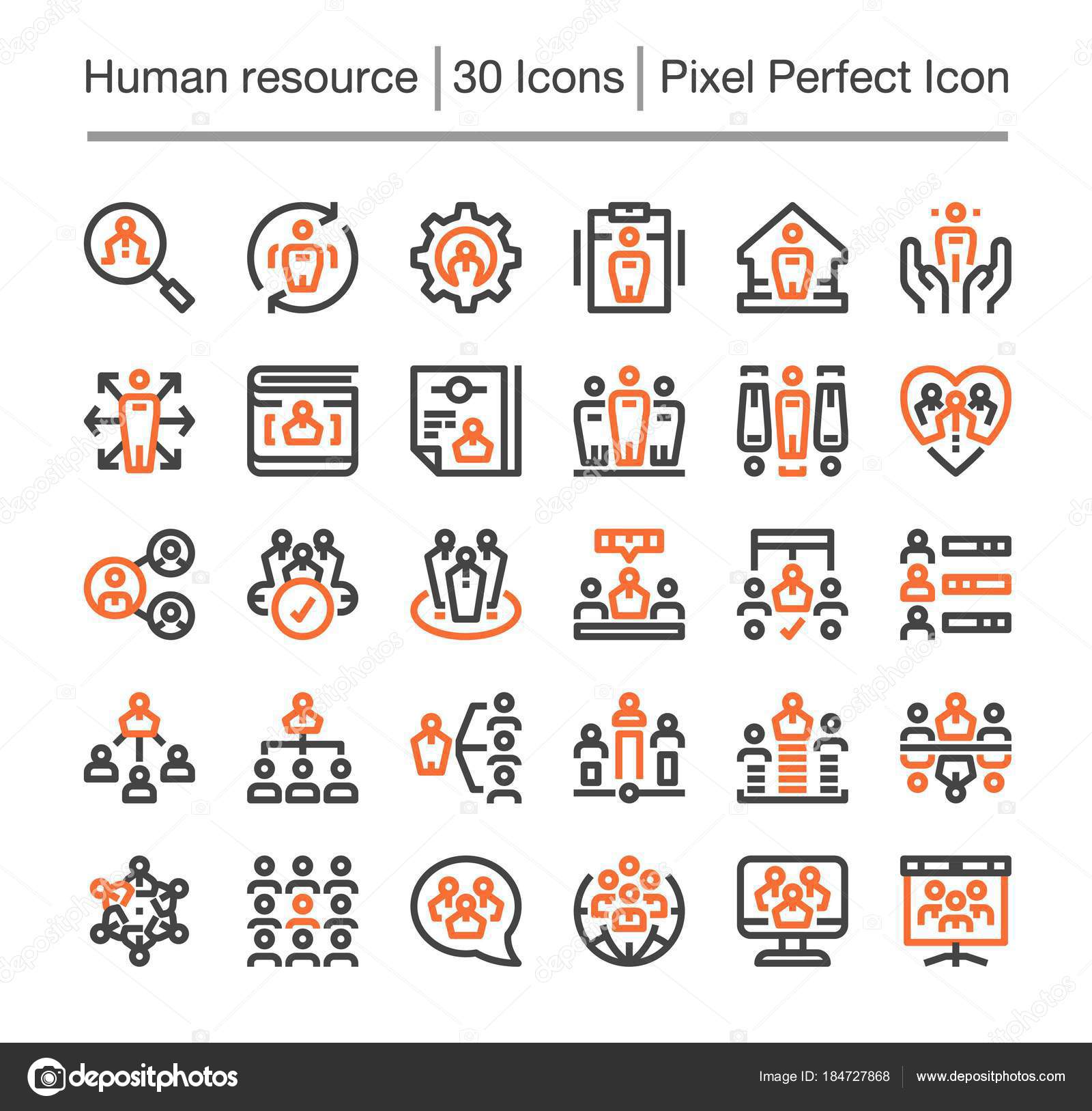 Human Resource Line Icon Set Vector Image By C Bspsupanut Vector Stock Human Resource Line Icon Set Vector Image By C Bspsupanut Vector Stock
