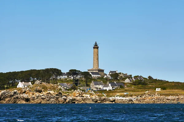 Island Batz France View Island Batz Lighthouse Sea — Stock Photo, Image