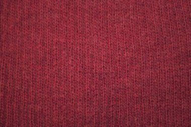 arkaplan olarak kırmızı doku yün örgü kumaş