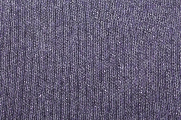 Texture lilas bleu avec paillettes tricot comme fond — Photo
