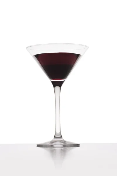 Cóctel Rojo Vasos Martini —  Fotos de Stock