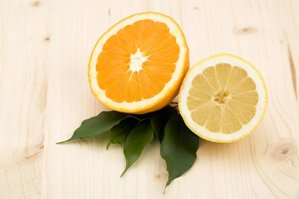 Verse Citrusvruchten Achtergrond — Stockfoto