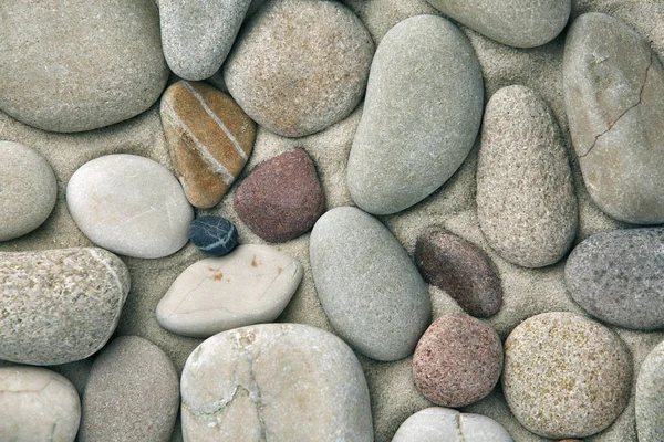 Stone pebbles background — Stock Photo, Image