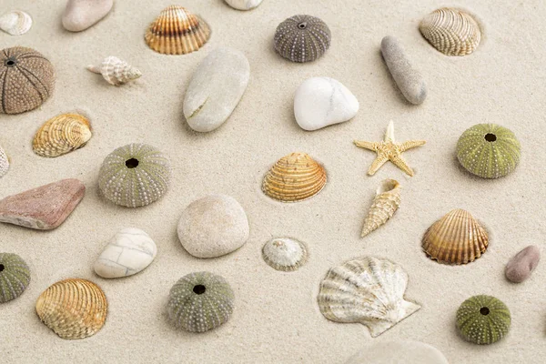 Spiaggia di sabbia mare — Foto Stock