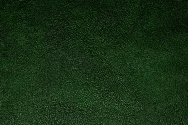 Green Leather Texture Use Backgrounds — Stock Photo, Image