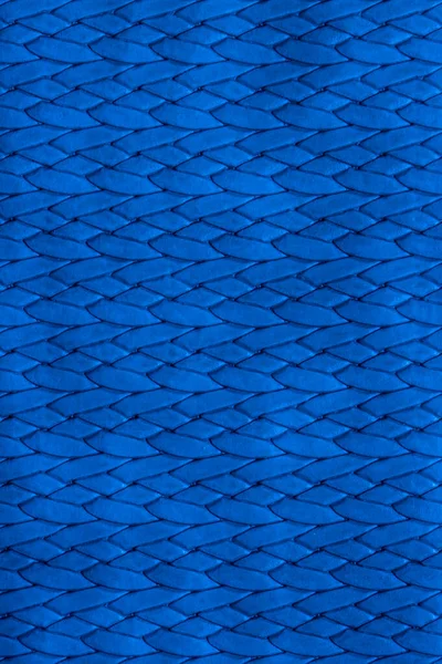 Weaved Texture Background Blue Color — Stock Photo, Image