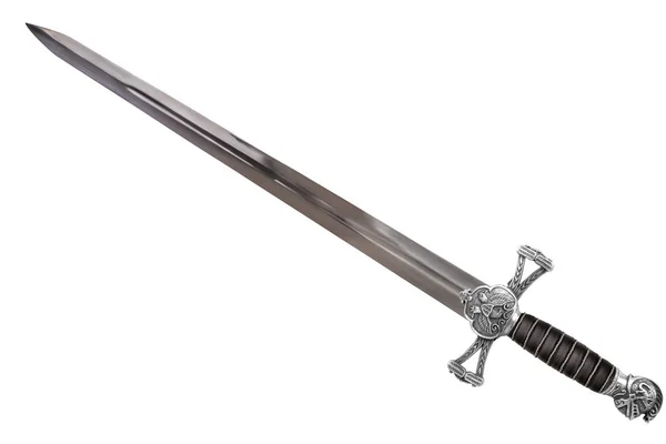 Epée disposée en diagonale Image En Vente
