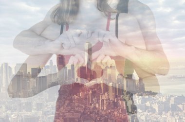 Bir çift, New York çift pozlama