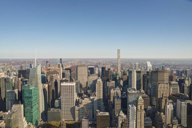 New York şehrinin silüeti