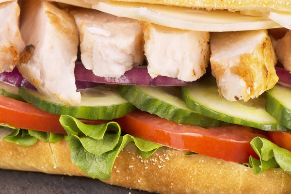 Sandwich de pollo submarino —  Fotos de Stock