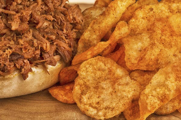 Pulled Pork Sandwich — Stockfoto