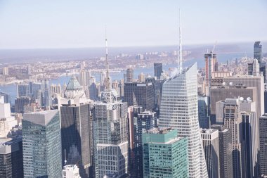 New York şehrinin silüeti