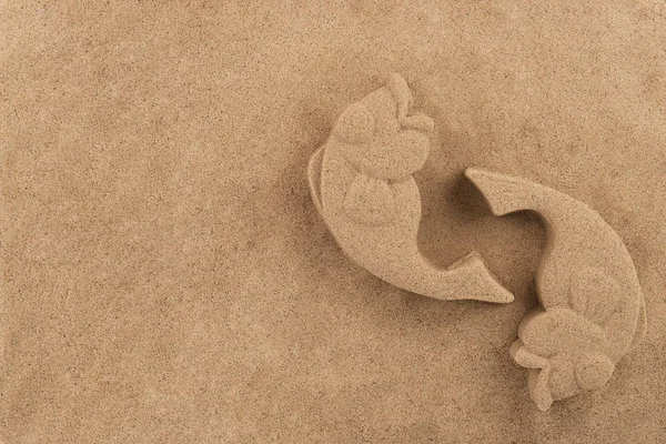 陰陽砂魚 ロイヤリティフリーのストック画像