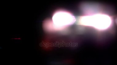 Gerçek ışık sızıntıları ve Bokeh - Loop 12 - renkli - yavaş