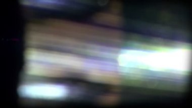 Gerçek ışık sızıntıları ve Bokeh - Loop 30 - Golden - yavaş
