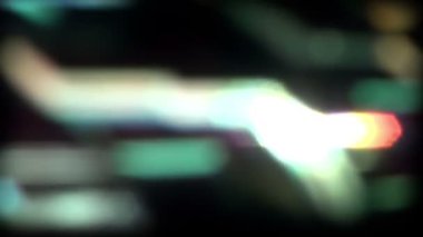 Gerçek ışık sızıntıları ve Bokeh - Loop 22 - renkli - hızlı