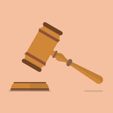 ahşap yargıç tokmak ve Duvarcı 