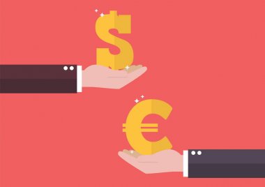 Döviz Euro ve dolar