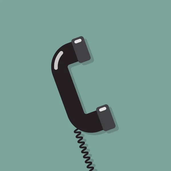 Επίπεδη στυλ του τηλεφώνου — Διανυσματικό Αρχείο