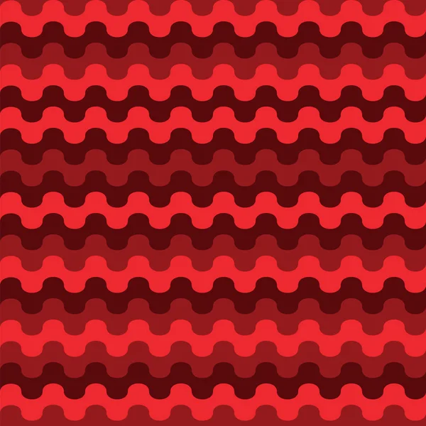 Abstracte textuur Golf eenvoudige rood — Stockvector