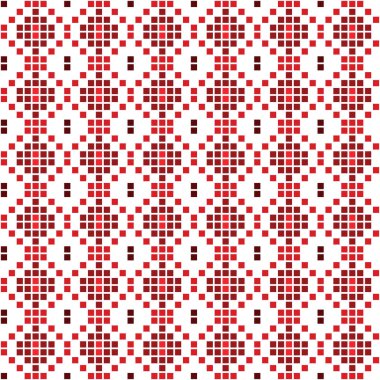 Soyut doku kırmızı kare model sorunsuz